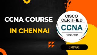 CCNA Course in Chennai  Jobs  Salary  Training  Placement  Bridge  9884861719 [upl. by Atnuahs]