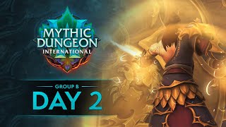 Mythic Dungeon International 2024  Group B  Day 2 [upl. by Jasmina693]