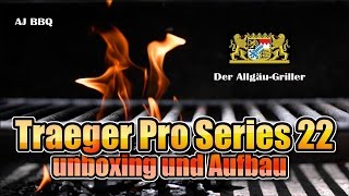 Traeger ProSeries 22 unboxing [upl. by Landes366]