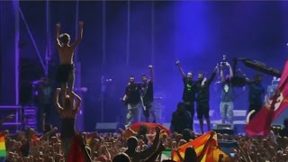 La Raíz  Elegiré intro Suya Mi Guerra  Directo Viña Rock 2015 HD [upl. by Gage386]