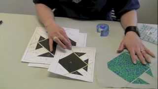 Freezer PaperPieced Origami Animal Block Part 1  SewMamaSew [upl. by Meeki787]