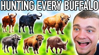 I Hunted Every Buffalo in Hunter call of the Wild [upl. by Audsley]