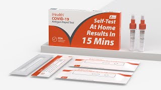 How to use the iHealth COVID19 Antigen Rapid Test [upl. by Dric]