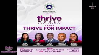 THRIVE 30  Promised Land Women Conference 2024  Day 3  Saturday 28th September 2024 [upl. by Far]