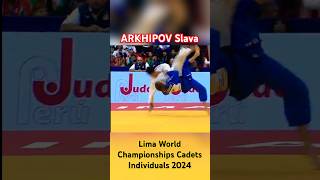 JUDOIPPON Lima World Championships Cadets Individuals 2024  Bronze 60 kg shortsjudojiujitsu [upl. by Uella]