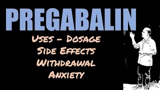 Pregabalin Review 25mg 75mg 150mg Side Effects Anxiety and Withdrawal [upl. by Ellierim]