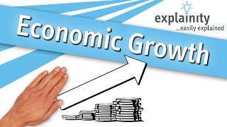 Economic Growth explained explainity® explainer video [upl. by Wimsatt]