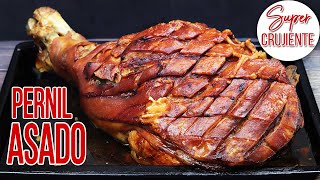 PERNIL de CERDO ASADO al Horno 👉Así queda SUPER Crujiente y JUGOSO [upl. by Clayson331]