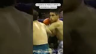 La juventud de Morales vs La experiencia de Zaragoza boxeomundial [upl. by Licec]