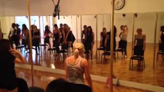 Brass Vixens Chair Dance with Nicole Arbour [upl. by Neelcaj]