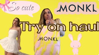 Monki Try On Haul  SpringSummer 2024 Collection [upl. by Gervais]