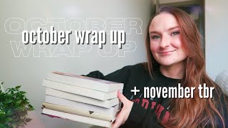 October Wrap Up amp November TBR📖✨😇🦋 [upl. by Yeblehs880]