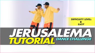 Jerusalema Dance Tutorial  Step by step [upl. by Aiehtela]