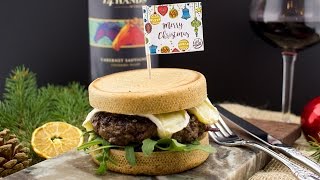 Christmas Venison Burger with Eat the Ball® [upl. by Naihs]