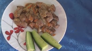 Куриная печень в сметане  очень вкусная и нежная [upl. by Eidde]