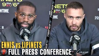 JARON ENNIS VS SERGEY LIPINETS FULL PRESS CONFERENCE [upl. by Refinej]