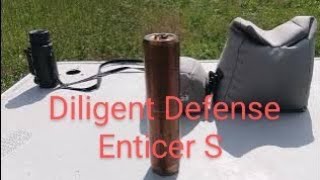 Diligent Defense Enticer S range testing [upl. by Bondie352]