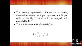 1 2 Discrete Memoryless Channel [upl. by Eahs456]