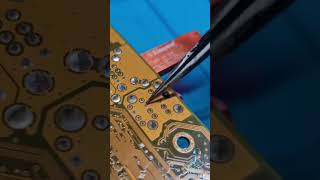 inoelrepara tecnologia audio repair motherboard Realtek soldering pcgaming speaker [upl. by Atkins]