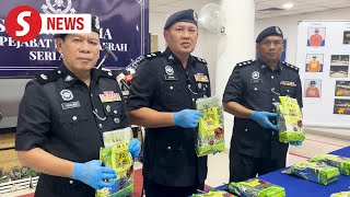 Husband and wife nabbed with syabu worth RM700000 [upl. by Yelwah688]