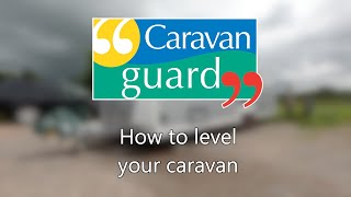 How to level your caravan [upl. by Estelle]