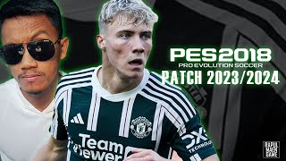 PES 2018 OFFICIAL UPDATE SEPTEMBER 2023  PATCH 20232024 V1  PES 2018 INDONESIA [upl. by Otrebtuc418]