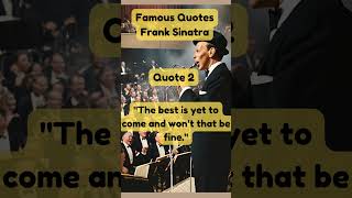 Frank Sinatra Famous Quote 2 oldieclassics secrets facts swingmusic franksinatra short [upl. by Noland]