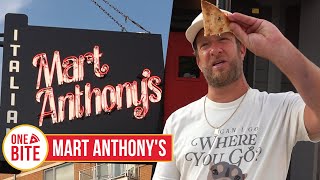 Barstool Pizza Review  Mart Anthonys Chicago IL [upl. by Orman658]