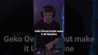 Geko overdrive but make it uk bassline ukbassline basslinemix [upl. by Erdnassac]