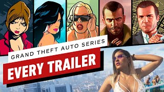 Every Grand Theft Auto Trailer From GTA to GTA 6 [upl. by Marylynne203]