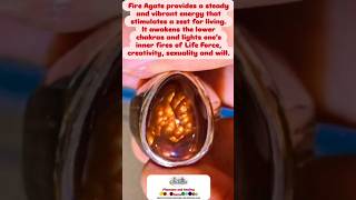 Fire Agate crystal benefits  Fire Agate benefits  Fire Agate stone benefits  Fire Agate Ring  YT [upl. by Einama]