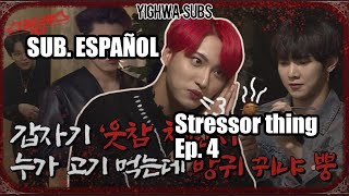 Sub Español ATEEZ에이티즈 STRESSOR THING EP4 [upl. by Attena673]