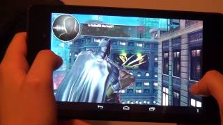 The Dark Knight Rises gameplay on Google Nexus 7 wwwbuhniciro [upl. by Ennaed148]