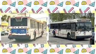 NJ Transit 10 BAYONNE JFK BLVD VIA PAMRAPO AVENUE NABI 41615 5246 [upl. by Kisung260]