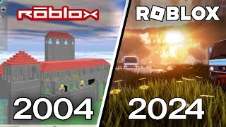 Evolution of Roblox 20042024 20 YEARS [upl. by Premer69]