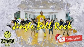 Jingle Bells Rock  Zumba Dance  Christmas Dance For Kids  Easy Steps Master Saurabh [upl. by Herahab]