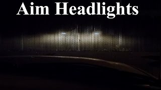 How to Adjust Align and Aim Headlights and Fog Lights PERFECTLY [upl. by Yednil959]