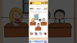 Brain test 2 levels 6 7 8 9 and 10 Crazy High School braincess braintest [upl. by Racklin]