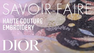 Haute Couture Embroidery SavoirFaire [upl. by Ardnasxela366]