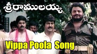 Sri Ramulayya Songs  Vippa Poola  Mohan Babu Harikrishna Nandamuri  Ganesh Videos [upl. by Kirred]