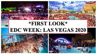 EDC WEEK  LAS VEGAS 2020  FIRST LOOK [upl. by Shaffer8]