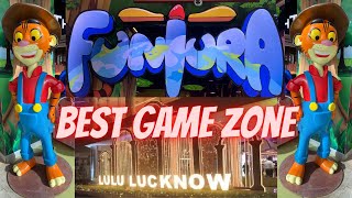 Lulu Mall Lucknow  Funtura  Best and Biggest Gaming Zone India  Full Tour and Details  Pranzo PS [upl. by Hahsi]