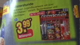 Tipp  Jugendfeuerwerk Halloween Sortiment bei Netto [upl. by Mylan]