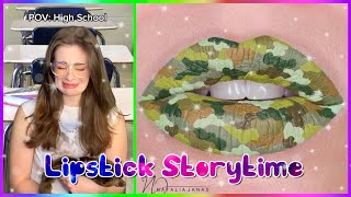 Text To Speech 😍 Lipstick Tutorial Storytime POVs Mikaela Happas  Roblox Conversations 19 [upl. by Babs]