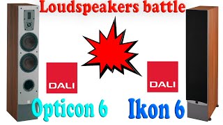 Dali Opticon 6 vs Ikon 6 Битва поколений [upl. by Vlad576]