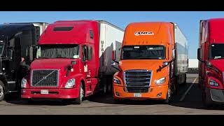 quottrucking youtuberquot 50 trucks and trailers quick look [upl. by Issy588]