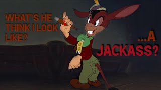 Pinocchio 1940  Donkey Transformation 4K [upl. by Bough]