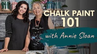 Chalk Paint Basics With Annie Sloan [upl. by Yticilef]