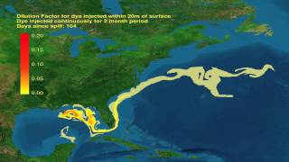 Gulf Oil Eruption in 1080p Where the slick is going [upl. by Vicky22]