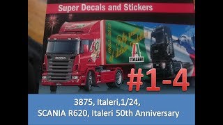 3875 Italeri124 SCANIA R620 Italeri 50th Anniversary 14 части [upl. by Ainollopa]